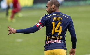 Thierry Henry sous le maillot des New York Red Bulls le 17 mai 2014.