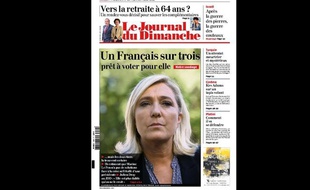 La Une du «Journal du dimanche» du 11 octobre 2015