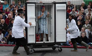 Le spectacle «Miniatures» de Royal de Luxe à Nantes en juillet 2017.