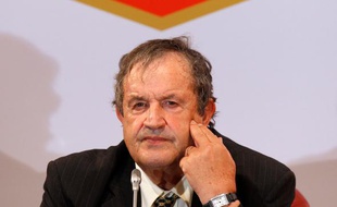 Fernand Duchaussoy, président de la Ligue de Football Amateur, et candidat à la tête de la Fédération, le 2 juillet 2010