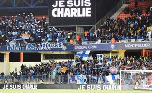 Le public du stade de la Mosson de Montpellier avant un match contre l'OM, le 9 janvier 2015.