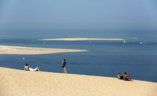 La dune du Pilat sur le Bassin d'Arcachon.