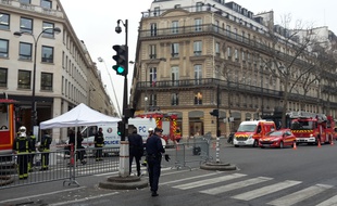 Le boulevard des Capucines est bloqué ce mardi matin en raison d'un incendie au Ritz