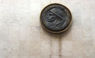 L'entrée de la Bourse de Buenos Aires