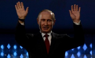 Vladimir Poutine le 16 mars 2014 à Sotchi