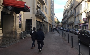 La rue de Verdun à Montpellier.