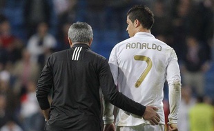 Cristiano Ronaldo et José Mourinho, le 14 mars 2012