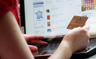 Achat sur Internet.