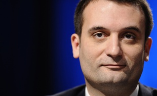 Le vice-président du FN Florian Philippot à Metz le 9 mars 2015.