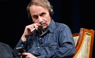 L'écrivain Michel Houellebecq à Budapest, en Hongrie, le 18 avril 2013.