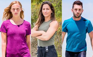 Maxine, Lucie et Jonathan, les trois finalistes de « Koh-Lanta : Les armes secrètes »