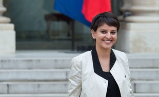 La ministre de l'Education nationale, Najat Vallaud-Belkacem, le 11 mai 2016, à l'Elysée.
