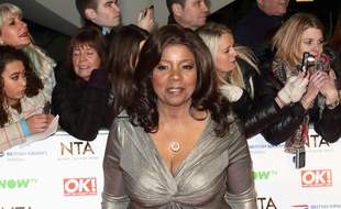 La chanteuse Gloria Gaynor à Londres.