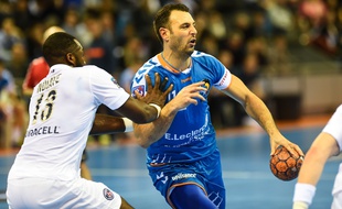 Jérôme Fernandez sous le maillot du Fenix Toulouse. L'international a rejoint Aix cet été.