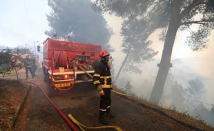 Un incendie a touché la commune de Castagniers