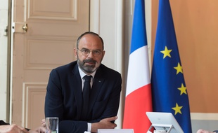 Edouard Philippe lors du comité interministériel sur le tourisme le 14 mai 2020.