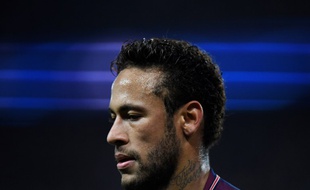 Neymar lors du match de Ligue des champions entre le PSG et Anderlecht, le 31 octobre 2017 au Parc des Princes.