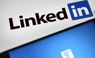 Le réseau social professionnel LinkedIn (illustration).