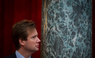 Boris Vallaud, à son arrivée à l’Élysée, le 12 décembre 2014.