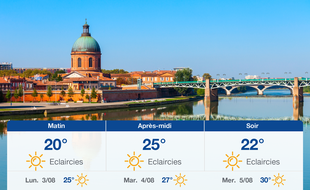 Météo Toulouse: Prévisions du dimanche 2 août 2020
