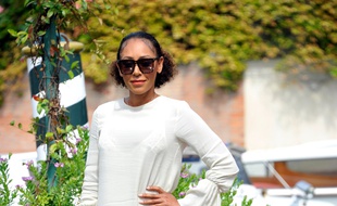 La chanteuse Mel B au Festival du Film de Venise
