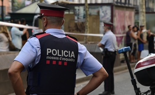Illustration d'un policier espagnol.