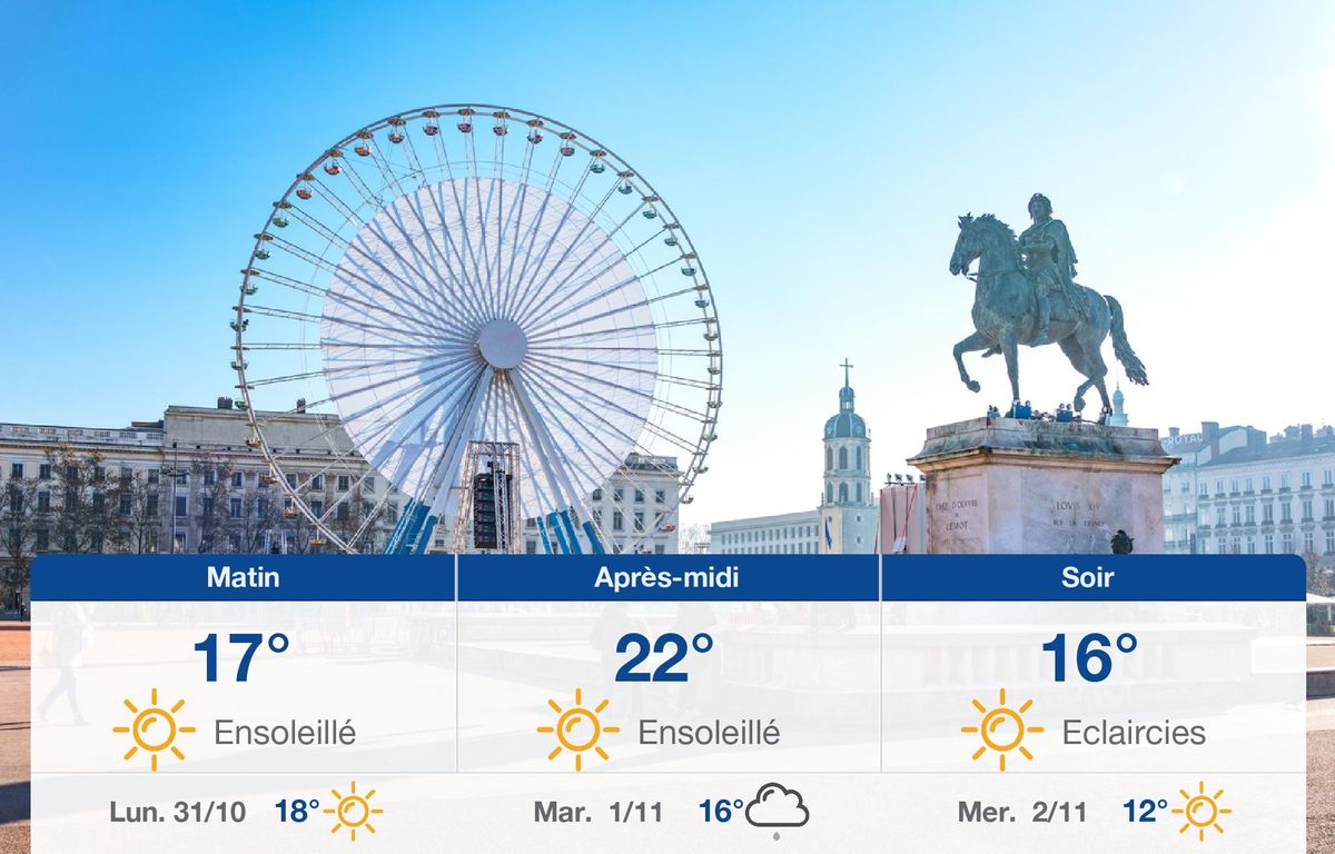 Météo Lyon Prévisions du dimanche 30 octobre 2022
