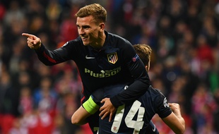 Antoine Griezmann a permis à l'Atlético d'égaliser face au Bayern Munich.