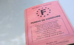 Illustration du permis de conduire.