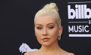La chanteuse Christina Aguilera