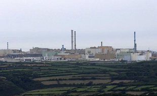 Le site de retraitement des déchets nucléaires à La Hague.