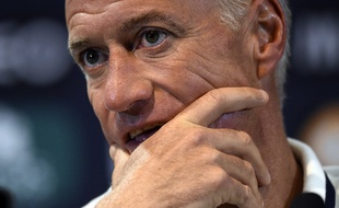 Didier Deschamps en conférence de presse avant Portugal-France, le 3 septembre 2015.