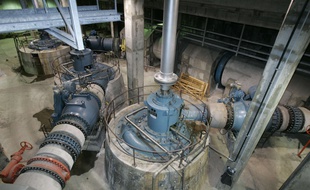 Une usine de traitement d'eau (illustration).