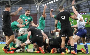 Les Irlandais ont fait chavirer l'Aviva Stadium contre les Blacks.