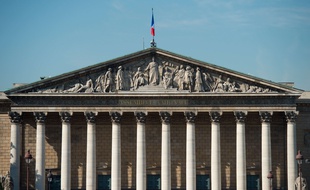 L'Assemblée nationale, à Paris.