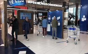 Le sas anti Covid de l'entreprise nantaise MProd