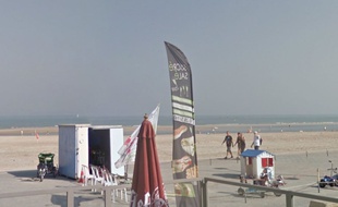 La plage de Malo-les-Bains, dans le Nord.