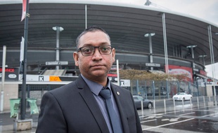 Salim Toorabally, agent de sécurité au Stade de France le 13 novembre 2015, a refoulé Bilal Hadfi.