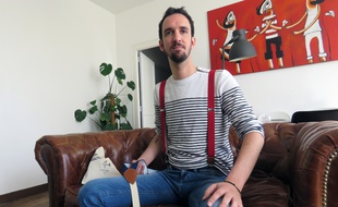 Antoine Moisan veut faire porter des bretelles aux Français avec sa marque Upsilon.