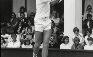 Peter McNamara à Wimbledon en 1981.