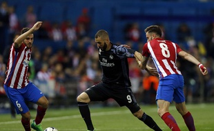 Karim Benzema, le 10 mai 2017 face à l'Atletico Madrid.
