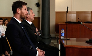 Linel Messi au tribunal de Barcelone, le 2 juin 2016.