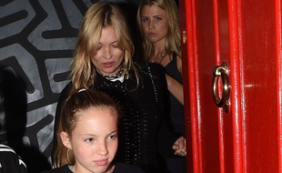 Lila Grace et sa maman Kate Moss en septembre 2015.