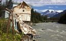 La fonte d’un glacier provoque une montée des eaux sans précédent en Alaska