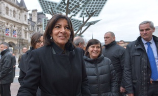 Anne Hidalgo, maire de Paris, dotera d'1 million d'euros d'ici 2020 le Fonds vert pour le climat des Nations unies.