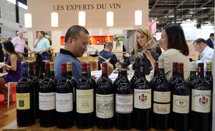 Le salon Vinexpo 2015, à Bordeaux.