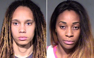 Britney Griner et Glory Jonhson ont été arrêtées le 22 avril 2015.