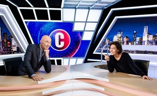 Nicolas Canteloup et Alessandra Sublet sur le plateau de