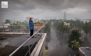 La chaîne météo américaine The Weather Channel simule les effets du réchauffement climatique sur les villes en 2100.