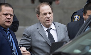 L'ex-producteur Harvey Weinstein lors d'une audience préliminaire à New York, le 6 décembre 2019.